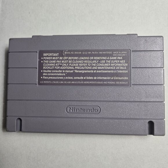 Double Dragon V: The Shadow Falls SNES Cartridge Only Authentic Tested Works - Picture 5 of 6